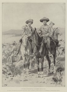 La crisis en el Transvaal, el Dr. Jameson y su personal de William Barnes Wollen